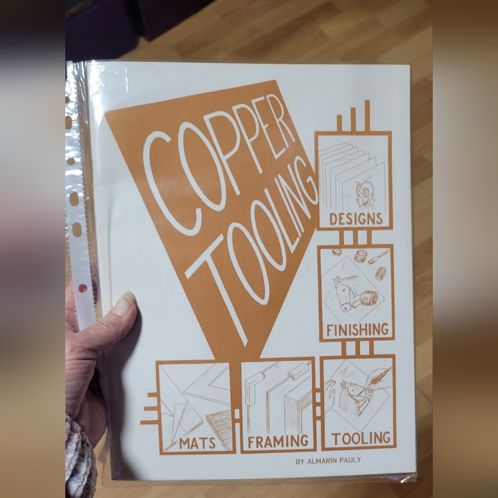 Copper Tooling Book with Instructions & Patterns